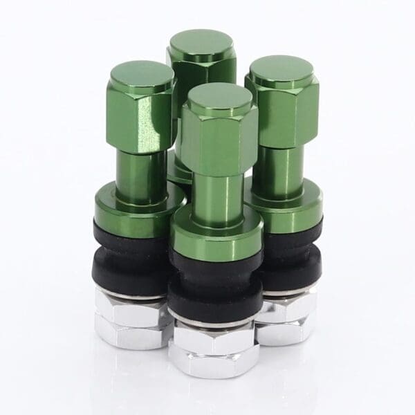 Alumiiniumventiili komplekt JR Wheels - JR-V2 - Green