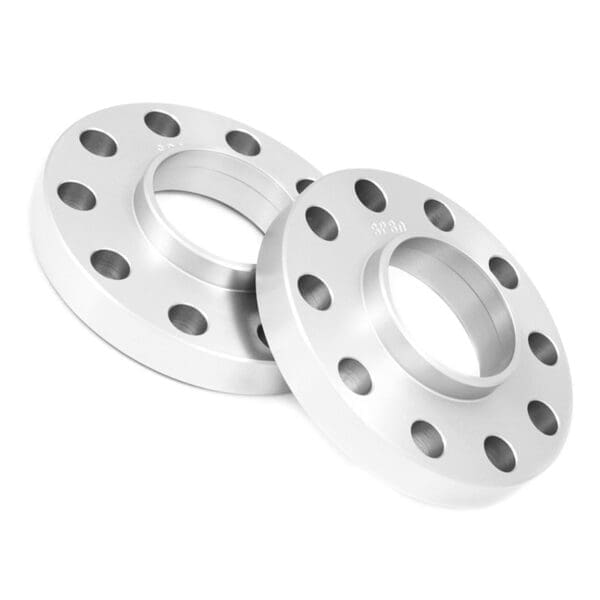 Flantsid 20mm 5x112 cb66.6 Silver (Mõeldud pikema rummukorgiga MBle)