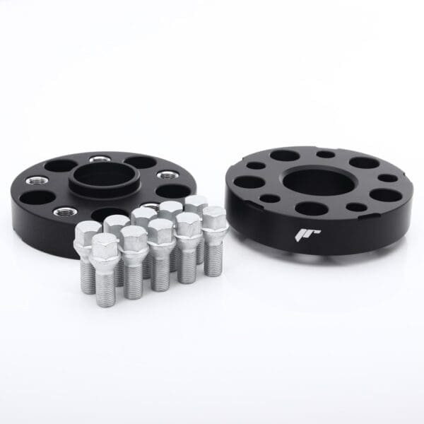 Polditavad flantsid 30mm 5x112 cb66.5 Black (M14x1.5) AUDI