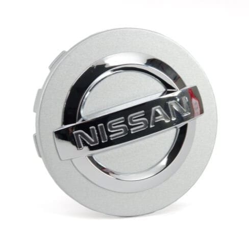 Veljekapsel NISSAN 58mm - Silver/Chrome (40342-8H700)